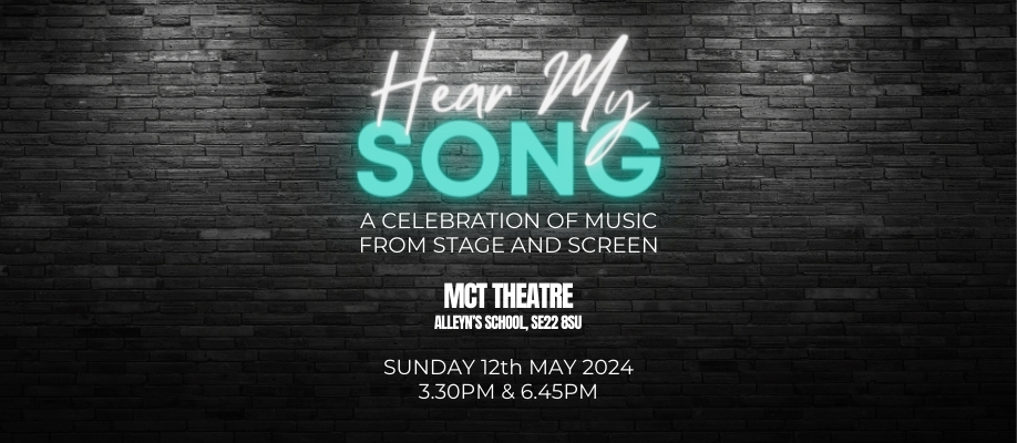 Hear My Song | A Celebration of Music from Stage and Screen 
